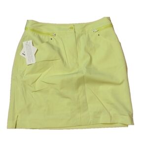 EP pro neon yellow tennis skort size 6